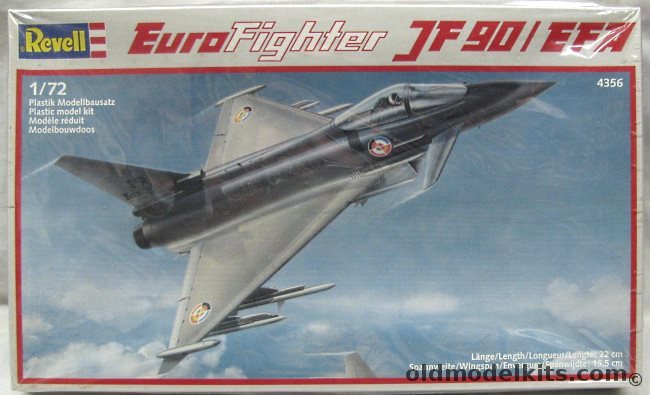 Revell 1/72 Eurofighter JF-90 / EFA Typhoon Prototype, 4356 plastic model kit